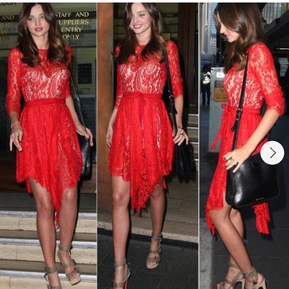 Lover the Label Red Serpent Dress